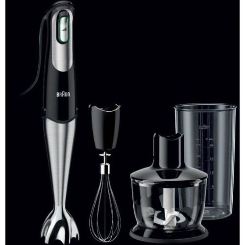 BRAUN Ponorný mixér Multiquick 7 MQ 735 Sauce, čierna/nerez 41001249 BRAUN Ponorný mixér Multiquick 7 MQ 735 Sauce, čierna/nerez 41001249
