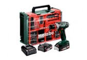 Metabo BS 18 Quick Set Akumulátorová vŕtačka so skrutkovačom (18V 2x2Ah) 602217710