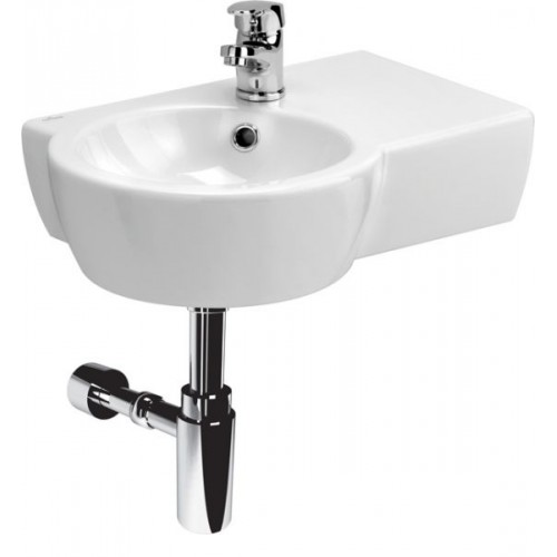 CERSANIT NANO 50 umývadlo asymetrické, pravé K19-005 CERSANIT NANO 50 umývadlo asymetrické, pravé K19-005