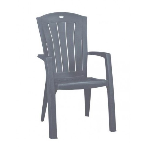 ALLIBERT SANTORINI záhradná stolička, svetlo šedá 17180012 ALLIBERT SANTORINI záhradná stolička, svetlo šedá 17180012