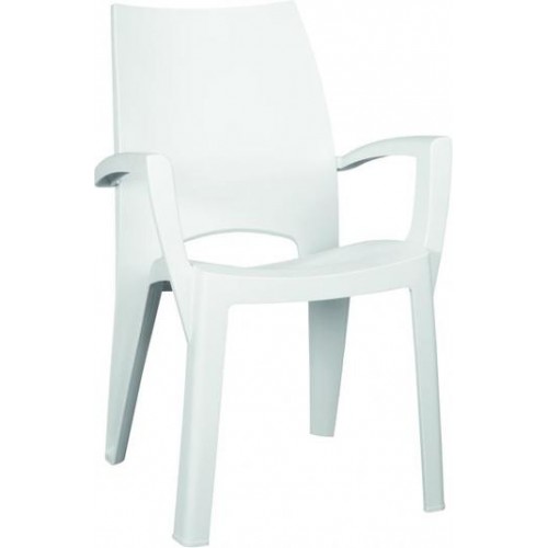 ALLIBERT SPRING záhradná stolička, 59 x 67 x 88 cm, biela 17186172