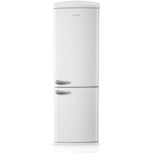 Concept Chladnička kombinovaná retro voľne stojace LKR7360WH Concept Chladnička kombinovaná retro voľne stojace LKR7360WH