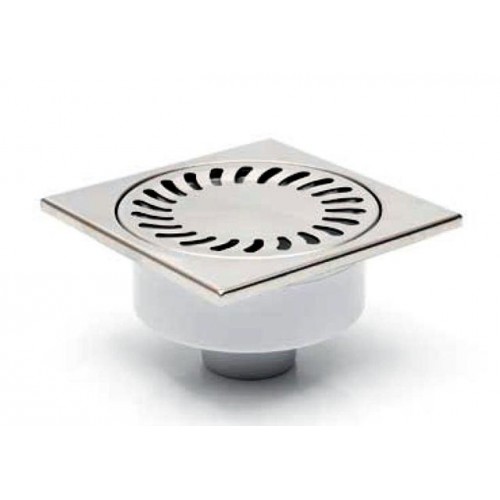 Podlahová vpusť spodná DN50/82XN nerez Neptún 320XN Podlahová vpusť spodná DN50/82XN nerez Neptún 320XN