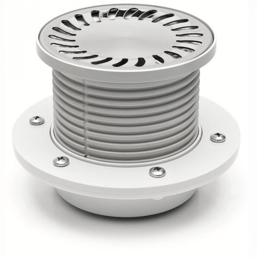 Podlahová vpusť DN 50 (PV50XN-PR3) nerez D137 s prírubou Neptún 430X