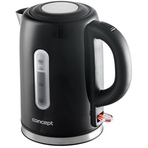 CONCEPT RK3226 Rýchlovarná kanvica nerezová 1,7 l SPICE, čierna rk3226