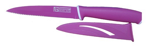 CS SOLINGEN Nôž s nepriľnavou čepeľou na paradajky 13 cm fialový - GOOD4U CS-029760K