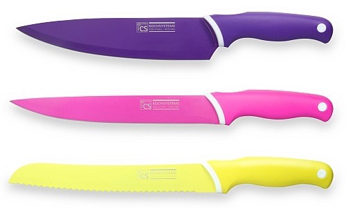 CS SOLINGEN Nôž s nepriľnavou čepeľou - sada 3 ks GOOD4U CS-034986 CS SOLINGEN Nôž s nepriľnavou čepeľou - sada 3 ks GOOD4U CS-034986