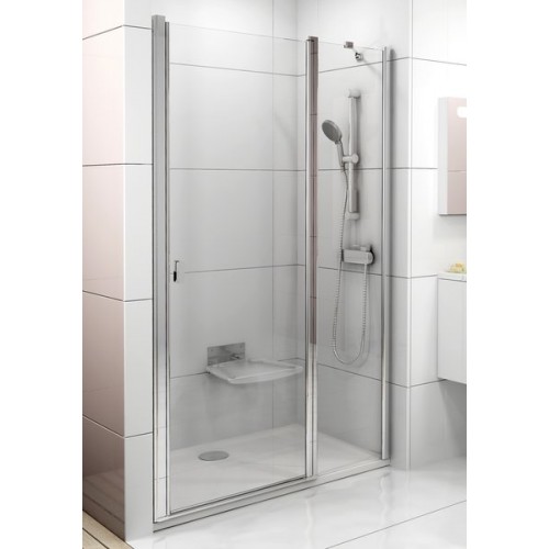 RAVAK CHROME sprchové dvere CSD2-100 white + Transparent 0QVAC100Z1