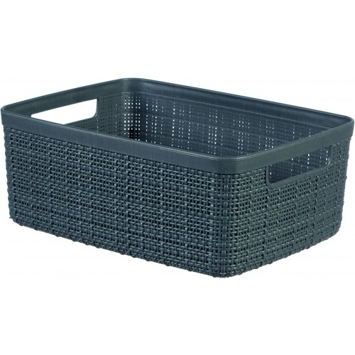 CURVER JUTE S 5L Košík 27 x 20 x 11 cm, tmavo sivý 01904-G44