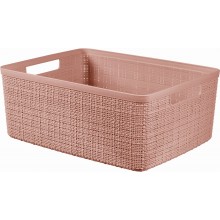 CURVER JUTE M 12L Košík 36 x 28 x 15 cm, ružový 01905-204