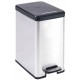 CURVER SLIM BIN 25L Odpadkový kôš 25 x 39,3 x 45,4 cm strieborný 02339-582