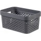 CURVER INFINITY 11L Úložný box 36 x 27 x 14 cm, recyklovaný plast, tmavo sivý 04750-G43