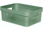 CURVER INFINITY 11L Úložný box 36 x 27 x 14 cm, recyklovaný plast, zelený 04750-S86