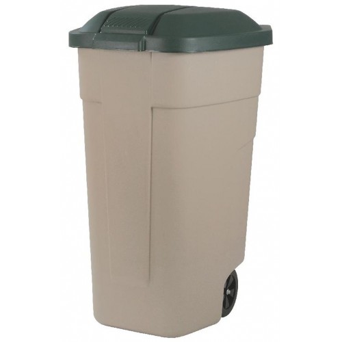 KETER 110L Popolnice, 88 x 52 x 58 cm, béžová/zelená 17183336