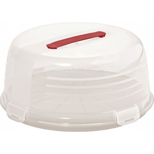 CURVER CAKE BOX ROUND s poklopom 34,7 x 15,2 cm biely 00416-128 CURVER CAKE BOX ROUND s poklopom 34,7 x 15,2 cm biely 00416-128