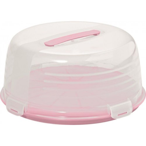 CURVER CAKE BOX ROUND s poklopom 34,7 x 15,6 cm ružový 00416-X51 CURVER CAKE BOX ROUND s poklopom 34,7 x 15,6 cm ružový 00416-X51