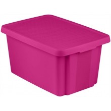 CURVER ESSENTIALS 26L Úložný box 34 x 44 x 27 cm ružový 00755-437
