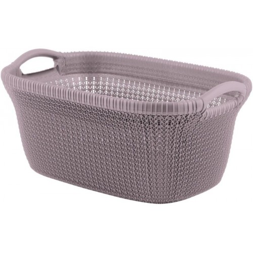 CURVER KNIT 40L Kôš na čistú bielizeň 60x27x39cm sv.fialová 03677-X69 CURVER KNIT 40L Kôš na čistú bielizeň 60x27x39cm sv.fialová 03677-X69