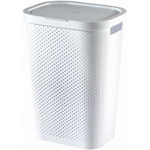 CURVER INFINITY 59L Kôš na špinavú bielizeň, recyklovaný plast, biela 04754-040 CURVER INFINITY 59L Kôš na špinavú bielizeň, recyklovaný plast, biela 04754-040