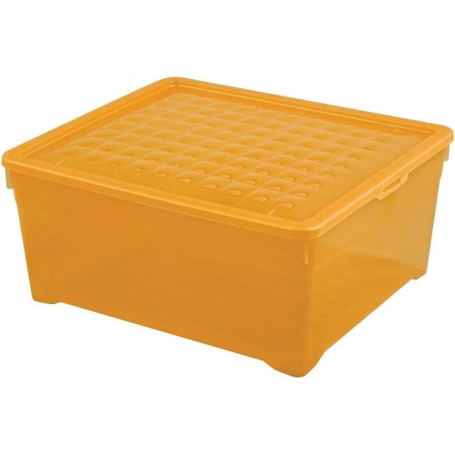 CURVER úložný box, 17 x 40 x 34 cm, 18 l, transparentná oranžová, 03002-250 CURVER úložný box, 17 x 40 x 34 cm, 18 l, transparentná oranžová, 03002-250