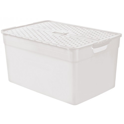 CURVER úložný box PIXXEL, 49,8 x 26 x 33,2 cm, 30l, transparentné, 03565-001