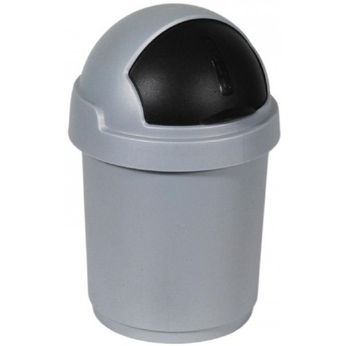 CURVER Odpadkový kôš ROLL TOP, 25,4 x 25,4 x 38,8 cm, 10 l, metalíza, 03934-877 CURVER Odpadkový kôš ROLL TOP, 25,4 x 25,4 x 38,8 cm, 10 l, metalíza, 03934-877