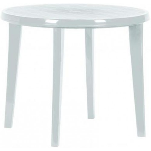 KETER LISA stôl 90 x 73 cm, biela 17180053 KETER LISA stôl 90 x 73 cm, biela 17180053