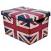 VÝPREDAJ CURVER box úložný dekoratívny L BRITISH FLAG, 39,5 x 29,5 x 24 cm, BEZ VEKA