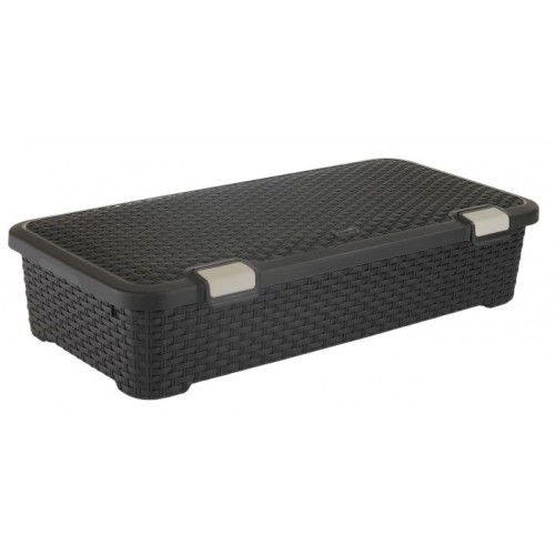 CURVER box úložný pod posteľ rattan, 80 x 40 x 19 cm, 42 l, hnedý, 01704-210 CURVER box úložný pod posteľ rattan, 80 x 40 x 19 cm, 42 l, hnedý, 01704-210