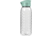 CURVER DOTS 0,45L Fľaša na pitie 20 x 6,4 cm transparentná/svetlozelená 00280-Q19