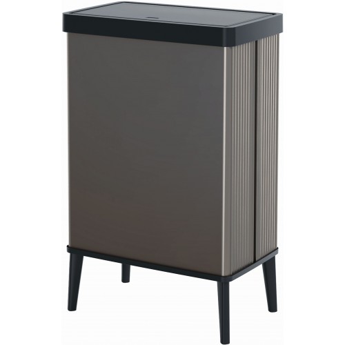CURVER VERTO HIGH 54L Odpadkový kôš 26,5 x 43,5 x 68,7 cm sivý 00394-Y83