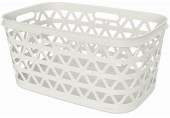 CURVER OCEANA 45L Kôš na čistú bielizeň 57,1 × 37,1 × 27,1 cm, béžový 00521-885