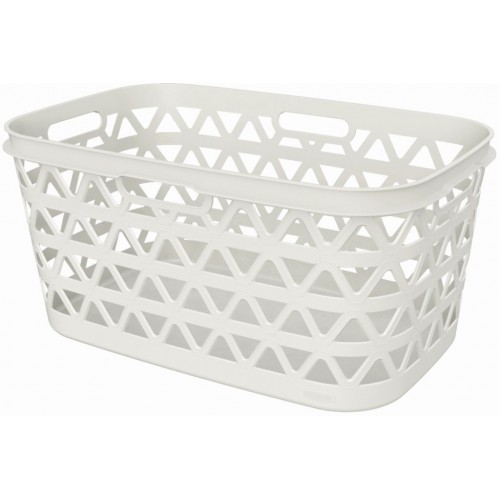 CURVER OCEANA 45L Kôš na čistú bielizeň 57,1 × 37,1 × 27,1 cm, béžový 00521-885