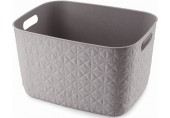 CURVER SOFTEX L 19L Košík 37,9 x 29,2 x 22,1 cm, sivý 00574-Z70