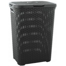 CURVER STYLE 60L Kôš na špinavú bielizeň 44,8 x 61,5 x 34,1 cm, tmavo sivý 00707-308
