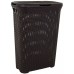CURVER STYLE 40L Kôš na špinavú bielizeň 44,8 x 61,5 x 26,5 cm, tmavo hnedý 00709-210
