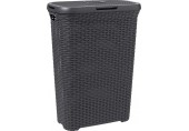 CURVER STYLE 40L Kôš na špinavú bielizeň 44,8 x 61,5 x 26,5 cm, tmavo sivý 00709-308