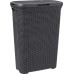 CURVER STYLE 40L Kôš na špinavú bielizeň 44,8 x 61,5 x 26,5 cm, tmavo sivý 00709-308