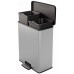 CURVER DECO BIN DUO 26L+26L Odpadkový kôš 48,6 x 31,6 x 61,5 cm strieborný 01129-C70