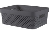 CURVER PURE 11L Úložný box 35,6 x 26,6 x 13,6 cm, sivá 01421-G43