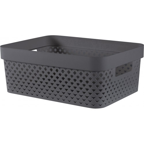 CURVER PURE 11L Úložný box 35,6 x 26,6 x 13,6 cm, sivá 01421-G43