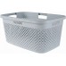 CURVER PURE 47L Kôš na čistú bielizeň 60 x 40 x 28 cm, modrá 01917-126