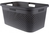 CURVER PURE 47L Kôš na čistú bielizeň 60 x 40 x 28 cm, sivá 01917-G43