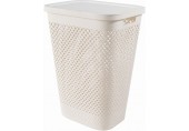 CURVER PURE 55L Kôš na špinavú bielizeň 43 x 35 x 58 cm, béžová 01918-X64