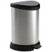 CURVER DECO BIN 15L Odpadkový kôš 30,3 x 26,8 x 44,8 cm strieborný 02120-582