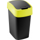 CURVER FLIP BIN 9L Odpadkový kôš 35 x 18,9 x 23,5 cm čierna/žltá 02170-E64