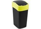 CURVER FLIP BIN 25L Odpadkový kôš 47 x 26 x 34 cm čierna/žltá 02171-E64