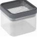 CURVER KARA 0,5L Dóza na potraviny 10,7 × 10,7 × 7,9 cm, sivá 03100-W54