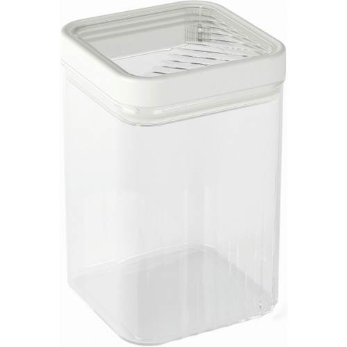 CURVER KARA 1,2L Dóza na potraviny 10,7 × 10,7 × 15 cm, biela 03101-W53 CURVER KARA 1,2L Dóza na potraviny 10,7 × 10,7 × 15 cm, biela 03101-W53