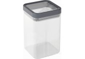 CURVER KARA 1,2L Dóza na potraviny 10,7 × 10,7 × 15 cm, sivá 03101-W54